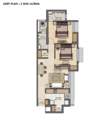  2 BHK Apartment at Lodha Amara, Kolshet Road – for Sale