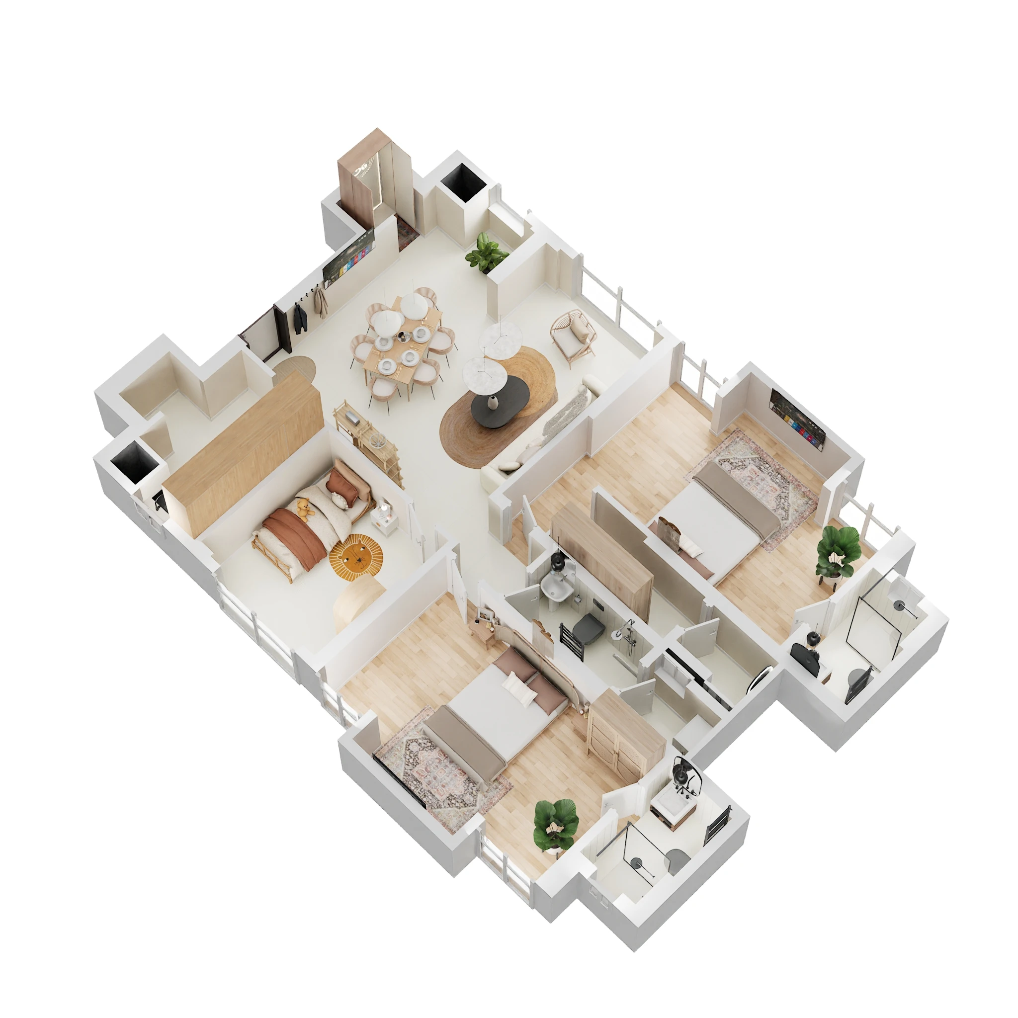 lodha amara apartment 3 bhk 1176sqft 20245710105704 3d 6360