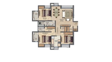  3 BHK Apartment at Lodha Amara New Tower, Kolshet Industrial Area – for Sale