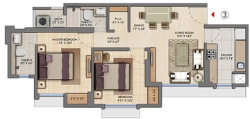  2 BHK Apartment at Lodha Amara Wing 40 And 41, Sandoz Baug – for Sale