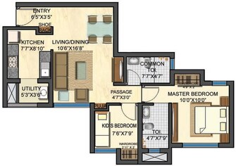 2 BHK Apartment For Resale in Lodha Casa Bella Dombivli East Thane  7825864