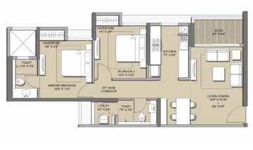  2 BHK Apartment at Lodha Casa Maxima, Mira Road – for Rent