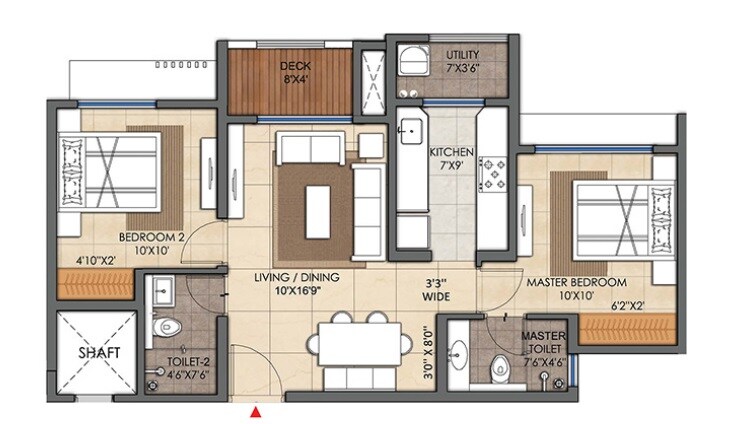  2 BHK Apartment at Lodha Codename Premier, Mangaon – for Sale