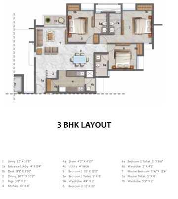  3 BHK Apartment at Lodha Codename The Ultimate, Majiwada – for Sale