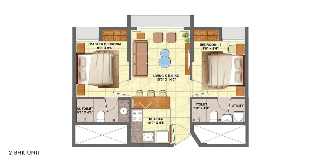 Other, lodha-crown-taloja-quality-homes 2 Bedroom 479 Sq.Ft. Apartment In Taloja Bypass Road Thane 8910958