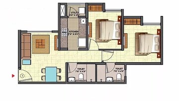  2 BHK Apartment at Lodha Downtown, Dombivli East – for Rent