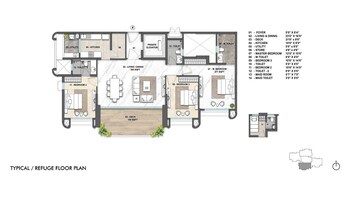  3 BHK Apartment at Lodha Hanging Garden Palava, Dombivli East – for Sale