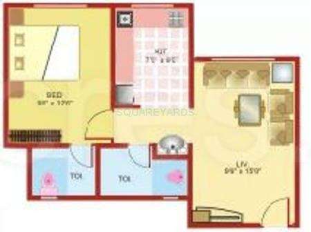 lodha heaven apartment 1 bhk 350sqft 20212707092745
