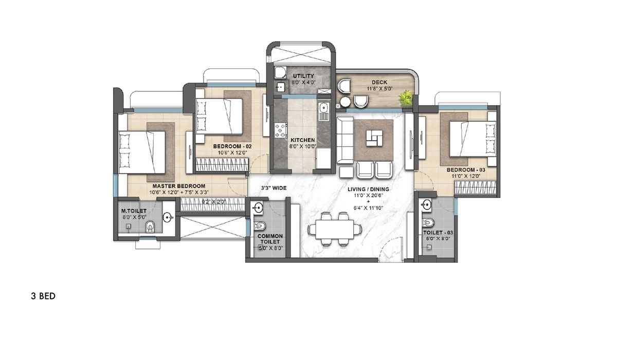 3D Floor Plans