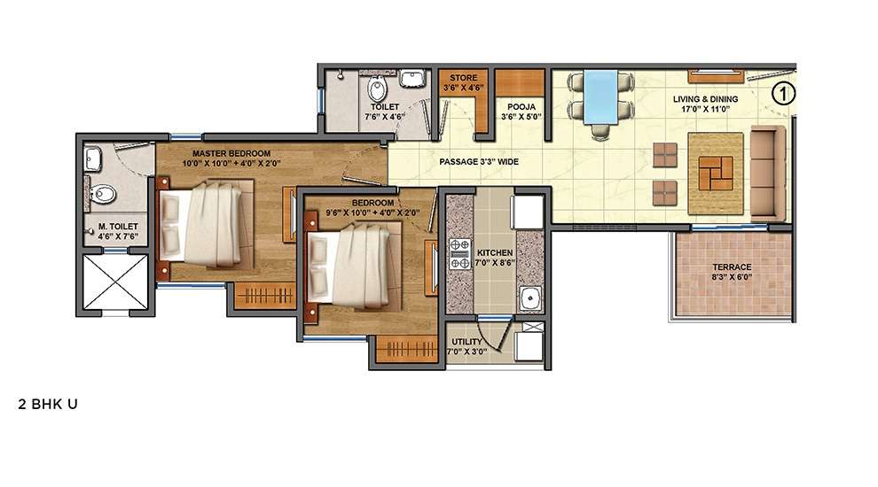 2 Bhk 614 Sq Ft Apartment For Sale In Lodha Palava Aquaville Series Fontana A B I And J At Rs Sq Ft Thane