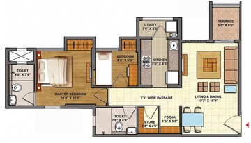  2 BHK Apartment at Lodha Palava City Lakeshore Greens, Dombivli East – for Sale