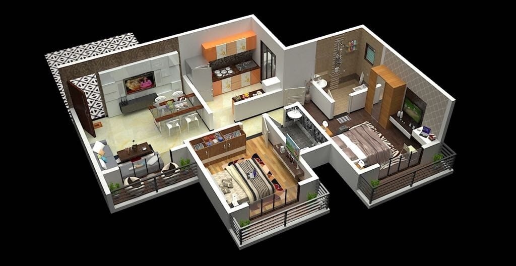  2 BHK Apartment at Lodha Panacea 1, Dombivli East – for Rent