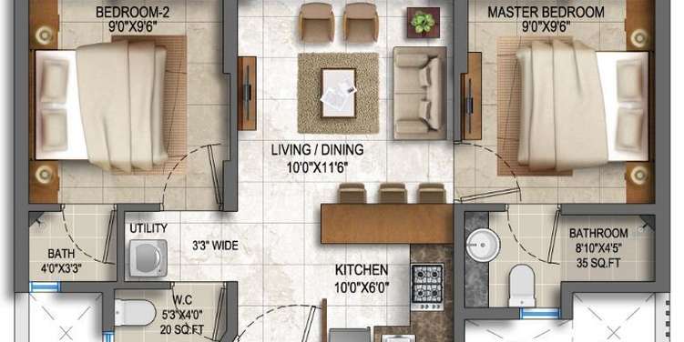 lodha quality home tower 2 apartment 2 bhk 475sqft 20204210174241