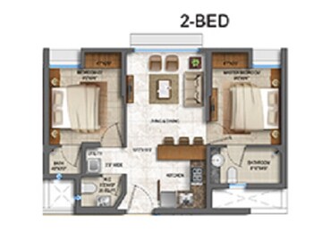  2 BHK Apartment at Lodha Quality Home Tower 5, Balkum Pada – for Sale
