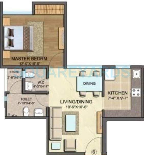 Other, lodha-splendora 2 Bedroom 650 Sq.Ft. Apartment In Ghodbunder Road Thane 8724805