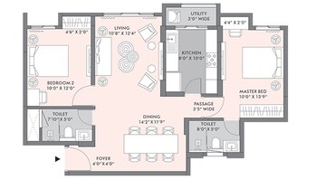  2 BHK Apartment at Lodha Sterling, Sandoz Baug – for Sale