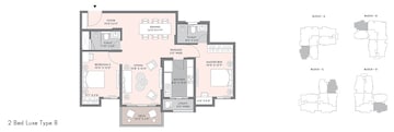  2 BHK Apartment at Lodha Sterling Tower K, Kolshet Road – for Sale