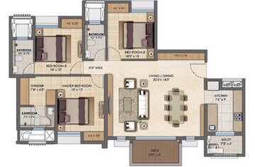  3 BHK Apartment at Lodha Upper Thane, Anjur – for Sale