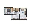 Lotus Vidhi Prem 1 BHK Layout