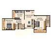 Lotus Vidhi Prem 2 BHK Layout