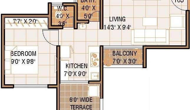 mali pinnacle apartment 1 bhk 303sqft 20215105145117