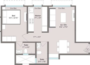  1 BHK Apartment at Dombivli East – for Sale