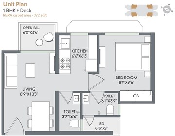  1 BHK Apartment at Marathon Nextown Phase 2, Dombivli East – for Sale