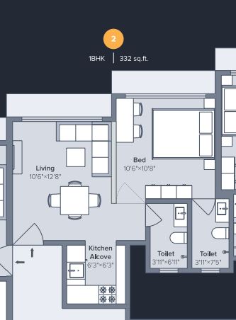 marathon nexworld apartment 1 bhk 332sqft 20214006114000