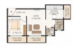 Maruti PG Vrundavan 1 BHK Layout