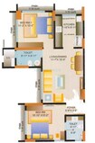 Mayfair Housing Mira Pride 2 BHK Layout