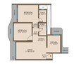 Mayfair Mira Pride 2 BHK Layout