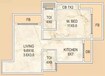 Meetali Rajvi Heights 1 BHK Layout