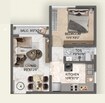 Mega Om Chandraprakash CHS 1 BHK Layout
