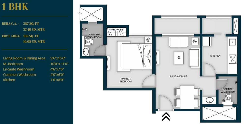 Other, micl-aaradhya-highpark 1 Bedroom 387 Sq.Ft. Apartment In Mira Road Thane 9426339