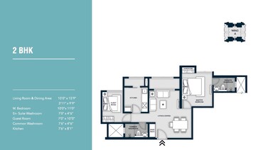  2 BHK Apartment at MICL Aaradhya Highpark, Mira Road – for Rent