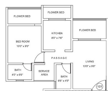  1 BHK Apartment at Mohan Highlands, Badlapur East – for Sale