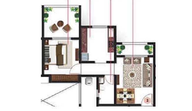 mohan nano estates apartment 1 bhk 319sqft 20234913164943