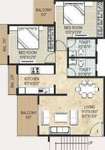 Monarch Solitaire 2 BHK Layout