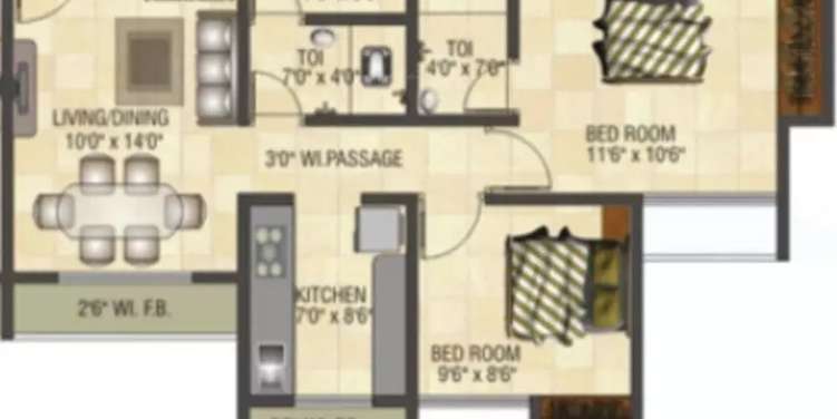 mukta residency apartment 2bhk 850sqft41
