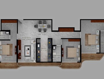  3 BHK Apartment at Mutha Sai Nirvana, Parnaka – for Rent