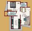 Nakshatra Apartments Dombivli 1 BHK Layout