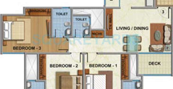 nirmal sports city apartment 3bhk 1449sqft1