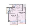 Oasis Habitats 1 BHK Layout