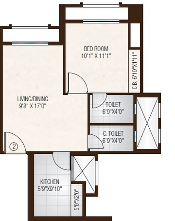  1 BHK Apartment at One Hiranandani Park, Ghodbunder Road – for Sale