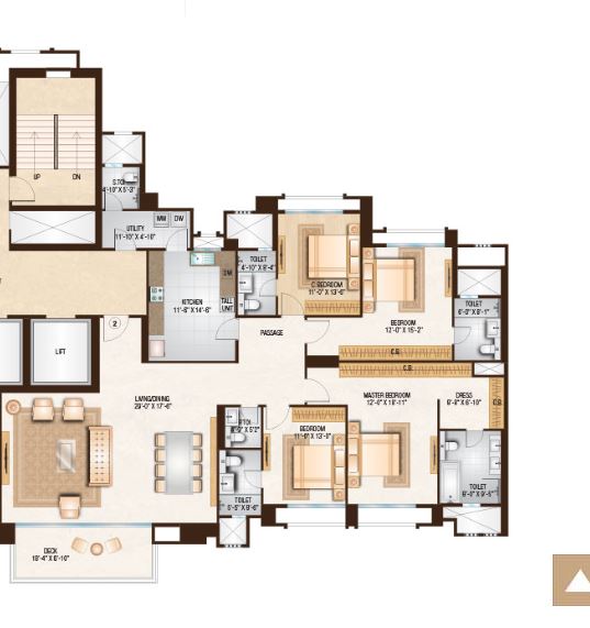 one hiranandani park apartment 4 bhk 2289sqft 20214820114840