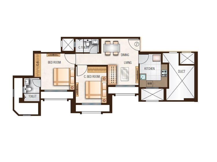 one hiranandani park fairway apartment 2 bhk 505sqft 20254309154327