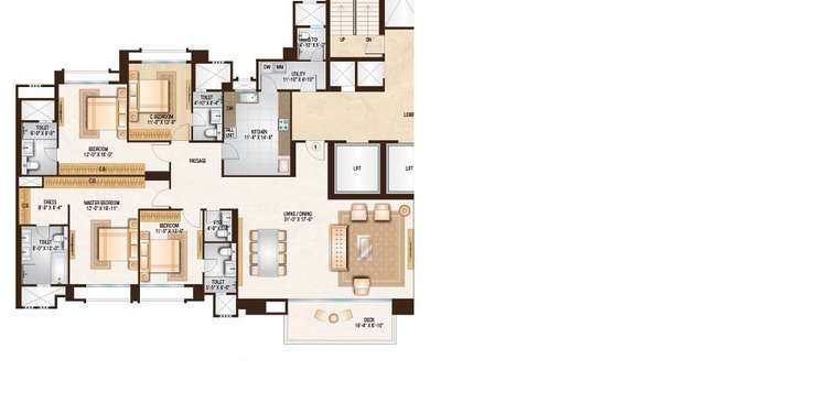 one hiranandani park hampton apartment 4 bhk 2342sqft 20212818152848