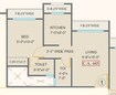 Origin Golden Square 1 BHK Layout