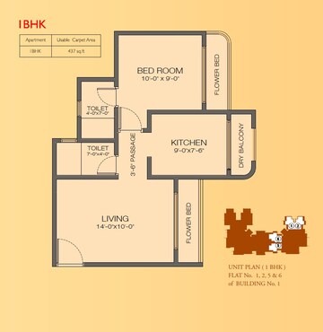  1 BHK Apartment at Origin Oriana, Mira Road – for Sale