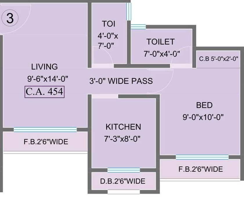 Other, origin-wisteria-square 1 Bedroom 454 Sq.Ft. Apartment In Kashimira Thane 9050218